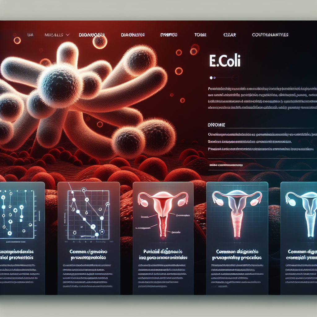 A detailed analysis of the symptoms, diagnosis, and treatment strategies for prostatitis caused by E. Coli.